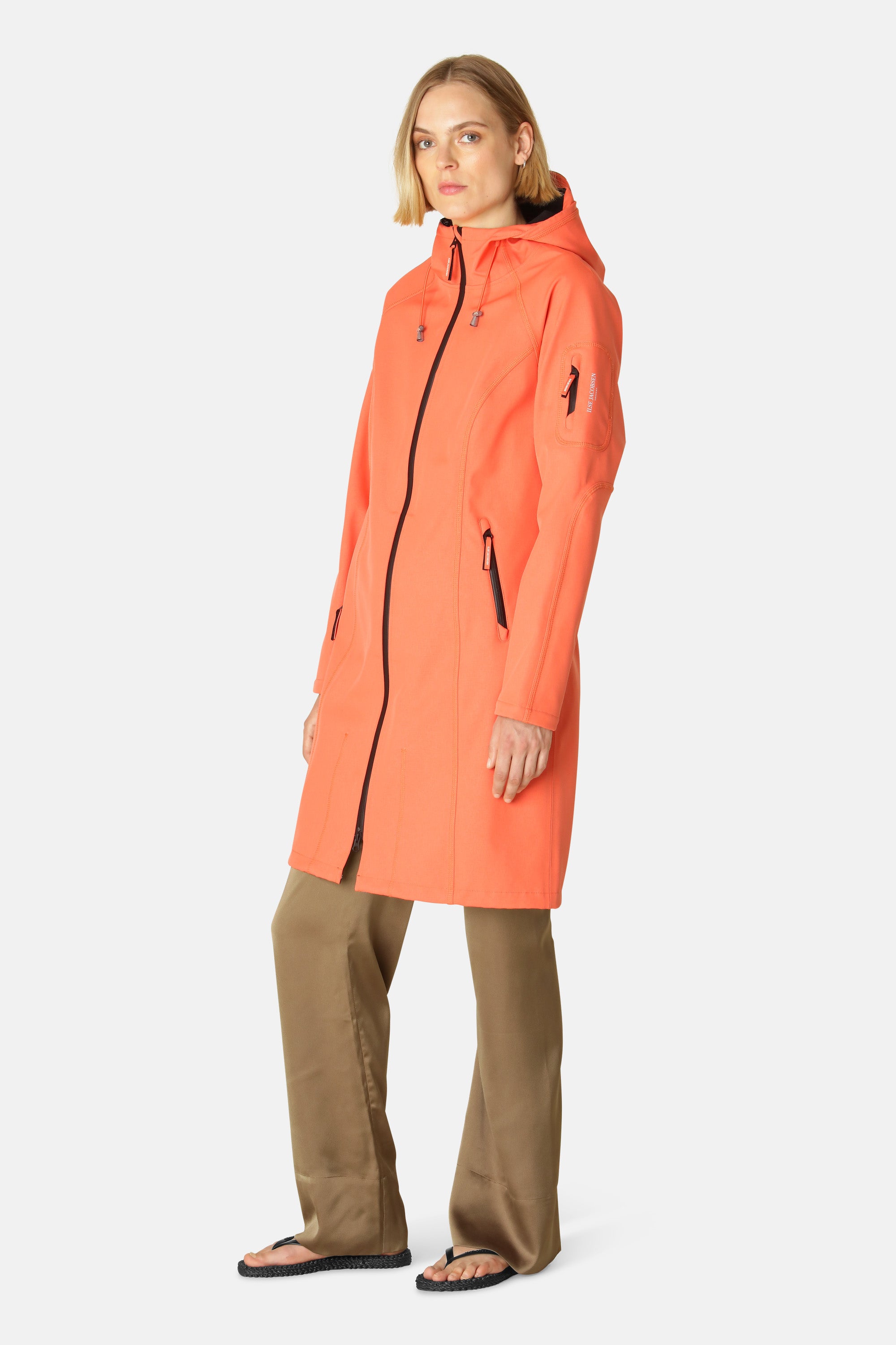 Ilse Jacobsen Hornbæk Rain Raincoat Raincoat 349 Hot Orange
